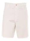 Fay 5 Pockets Shorts In White