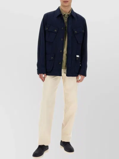 FAY FRONT POCKETS COTTON JACKET