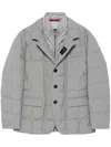 Fay Layered Design Puffer Jacket