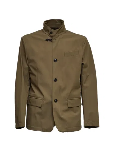Fay Gancio Travel Duty Jacket In Green