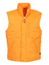 Fay Quilted Nylon Vest Jackets Orange In Orange