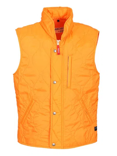 Fay Gilet Archive In Orange