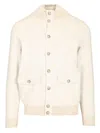 Fay Bomber Jacket In Beige