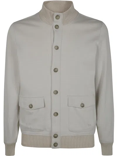 Fay Giubbino Felpa Bomber In Light