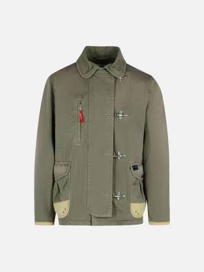Fay Green Cotton Jacket