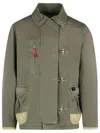 Fay Cotton Jacket Long Sleeves Front Pocket In Green