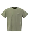 Fay Green Military T-shirt In Green