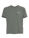 Fay Green Military T-shirt In Green