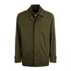 Fay Green Padded Morning Coat In Green