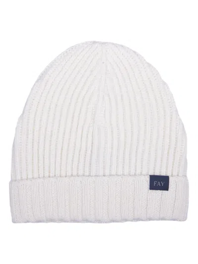 Fay Hat In White Milk