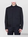 Fay Casual Jacket With Hook Closure