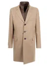 Fay Easy Db Single-breasted Layered Coat