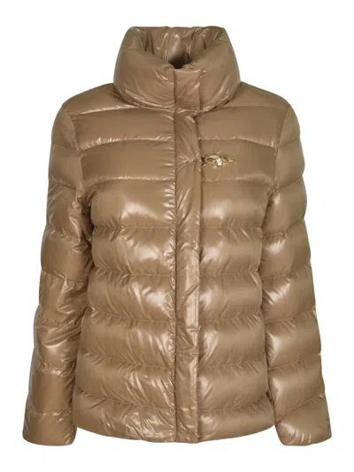 FAY HIGH-NECK SHINY PADDED JACKET