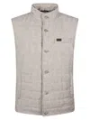 Fay Button-fastening Quilted Gilet