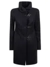 Fay High Neck Triple Toggle Lock Jacket
