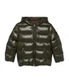 Fay Hooded Down Jacket In Black