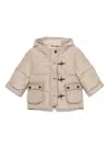 Fay Hooded Jacket In Neutrals