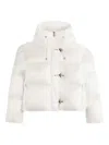 Fay Hooded Puffer Coat In White