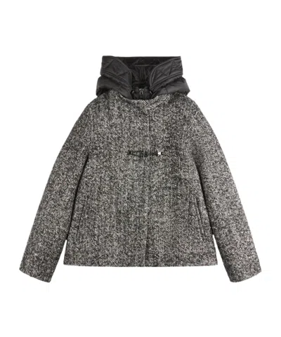 FAY FAY HOODED TOGGLE CAPE