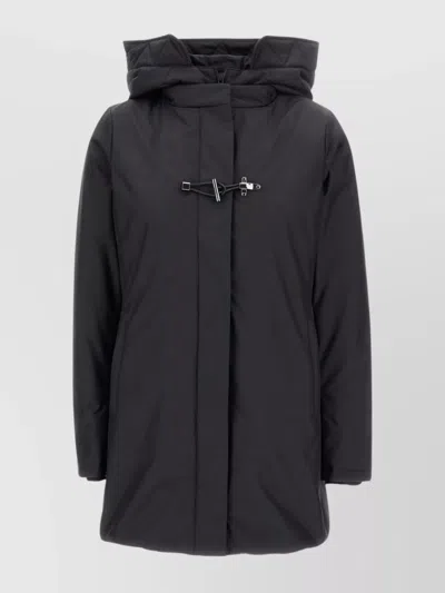 FAY HOODED TOGGLE PARKA COAT