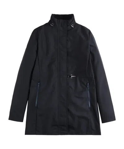 Fay Hooded Water-repellent Jacket In Black