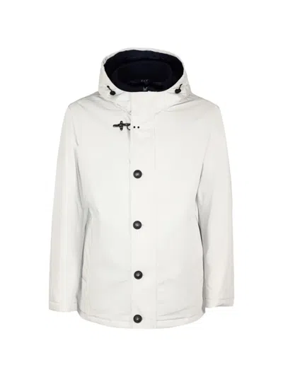 Fay Hook Hooded Jacket In Multi