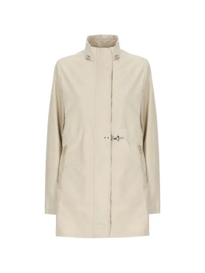 Fay Iconic-hook Jacket In Neutral