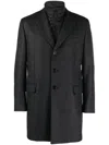 Fay Easy Db Single-breasted Layered Coat