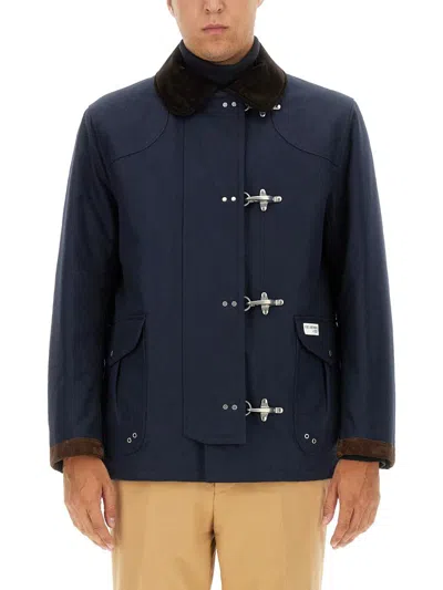 Fay Men Jacket 4 Hooks In Blue