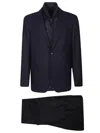 Fay Double Jacket In Blue