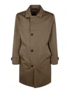 Fay Cotton Jacket In Brown