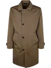 Fay Cotton Jacket In Brown