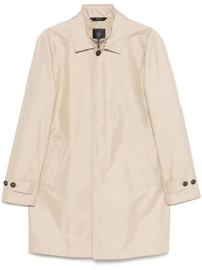 Fay Jacket Clothing In Beige