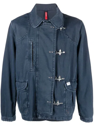 Fay Jacket Clothing In Blue