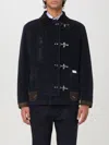 Fay "4-hook Canvas Jacket With Classic In Blau