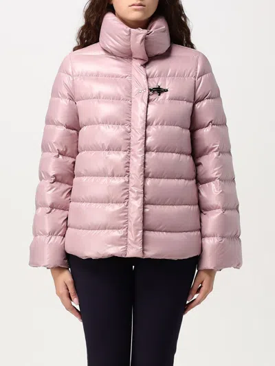 Fay Nylon Down Jacket With Hook In Rosa