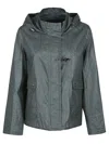 Fay Windbreaker Jacket In Green