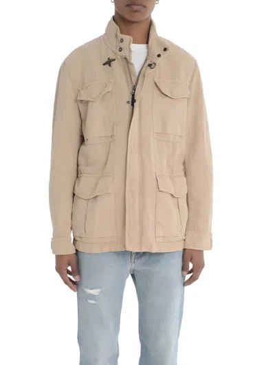 Fay Jacket Man  In Neutral