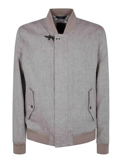Fay Chaqueta Casual In Nude & Neutrals