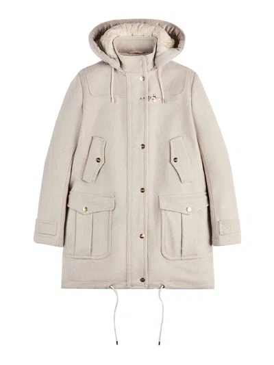 FAY ABRIGO MIDI - GRIS