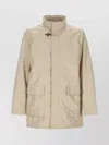 Fay Jacket With Hidden Hood And Practical Pockets