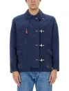 Fay Relaxed-fit Jacket With Button-up Front