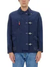 Fay Relaxed-fit Jacket With Button-up Front