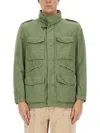 Fay Utility-inspired Green Jacket