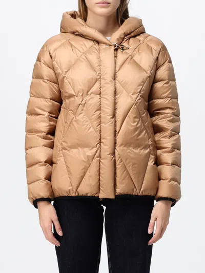 Fay Jacket Woman Color Camel In Brown