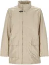 Fay Jacket With Hidden Hood And Practical Pockets