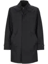 Fay Morning Coat In Technical Popeline