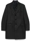 Fay Easy Db Single-breasted Layered Coat