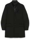 Fay Double-breasted Stand-up Collar Padded Coat