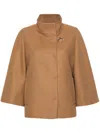 Fay Felted Coat In Beige